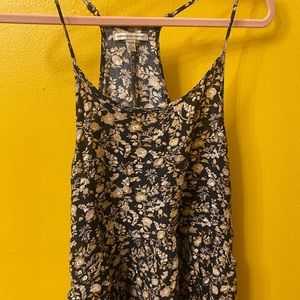 XL Racer back floral tank from American Eagle